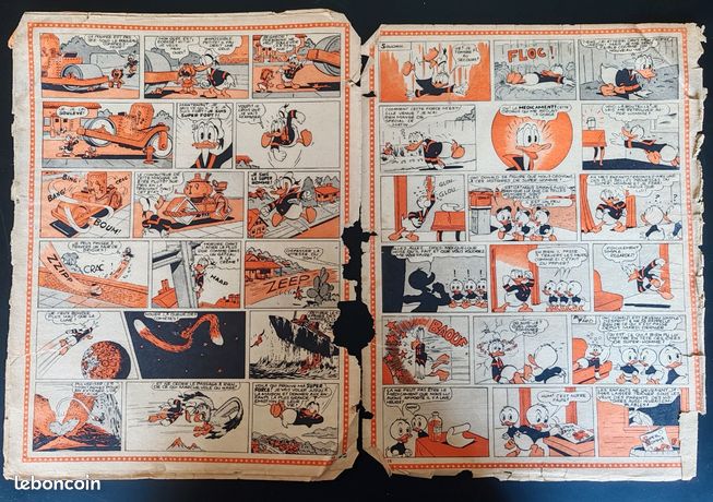 Le Journal De Mickey – Collection Vintage 1952 – Numéros 1 à 760 (Format Spécial, Contacter Avant Achat)