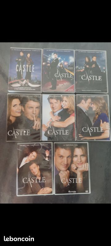 Intégrale de la série castle en DVD (image 1)