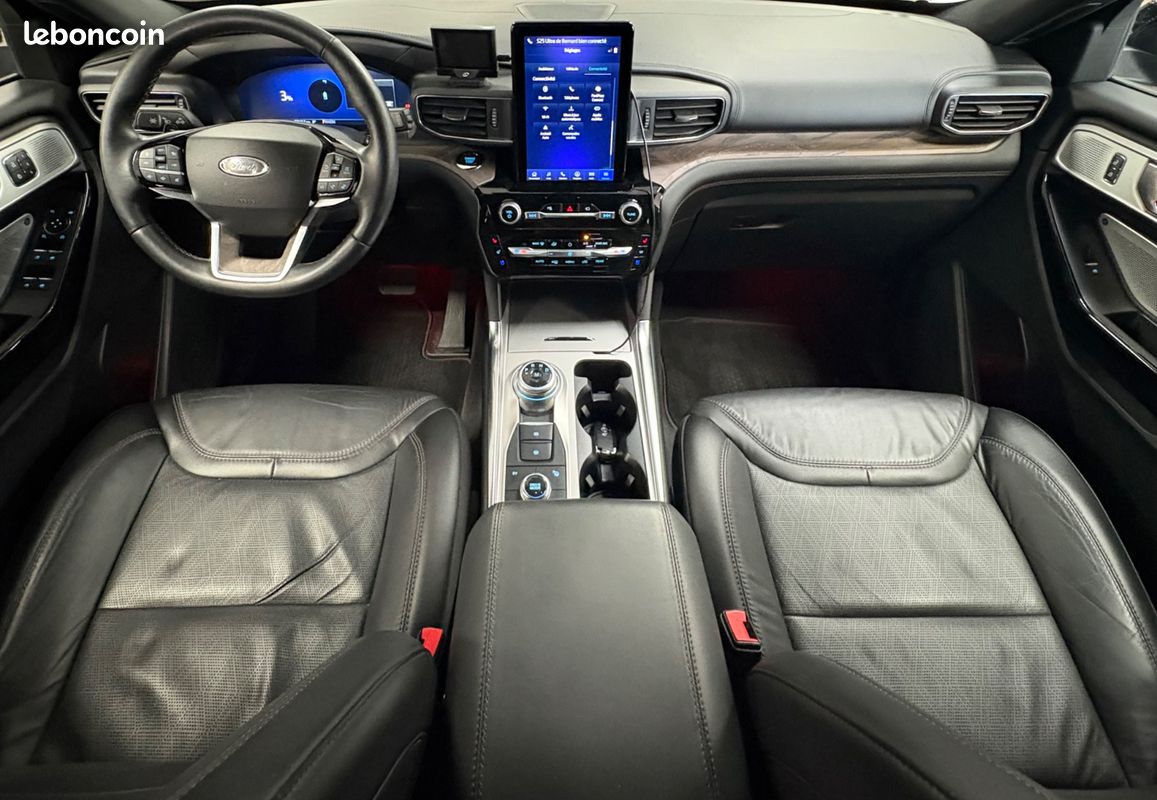 Ford explorer 3.0 ecoboost 457h 355 hybrid phev 13.6kwh platinium parallel i-awd 4x4 bva (image 3)