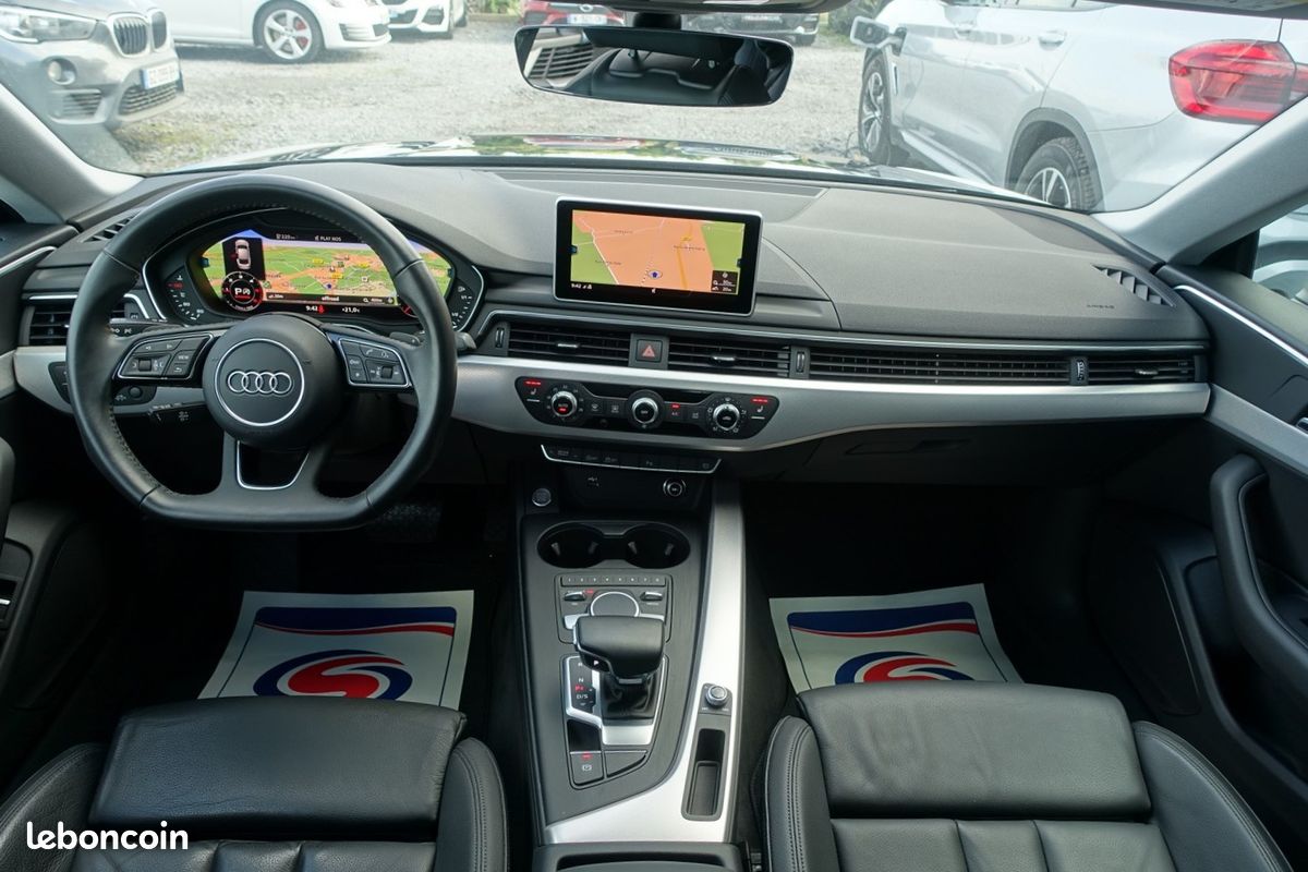A5 Sportback 30 Tdi Mhev 46700kms 136ch S-Tronic 2020 Cuir Sport Chauffant/Virtual Cockpit/Gps pro Europe/Full LED/Carplay/1°main/Garantie 12 mois (image 9)