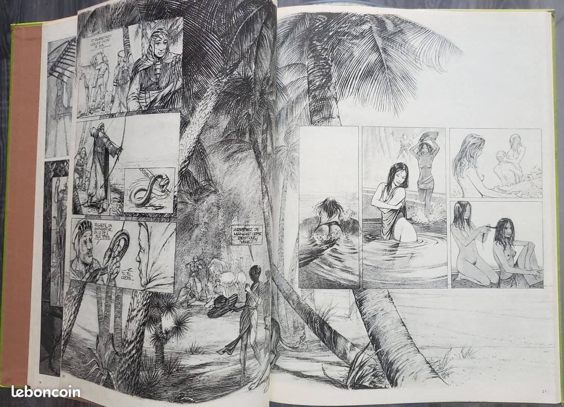 F.Schuiten Aux Médianes de Cymbiola C.Renard 05/1980 E.O. Humanoïdes Associés (image 6)