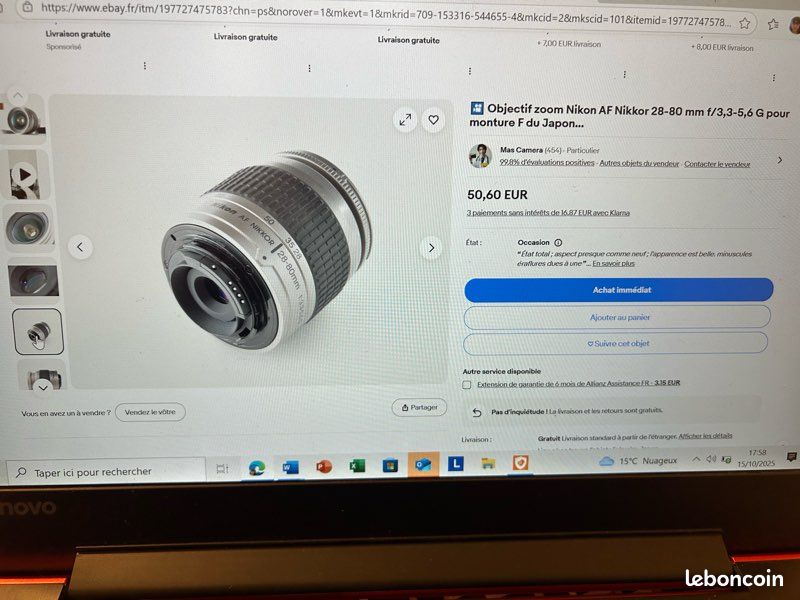 Appareil photo argentique Nikon (image 13)