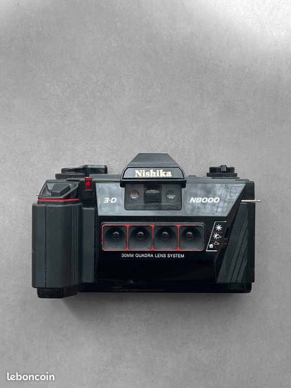 Nishika N8000 Camera Nimslo 3d Nishika N8000 3D Photo, Audio Vidéo