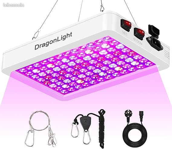 Lampe de Culture LED 1000W Spectre Complet, Lampe Horticole LED Lampe de Culture LED 1000W Spectre Complet, Lampe Horticole LED