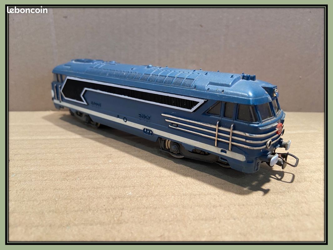 Locomotive Diesel Jouef BB 67001 N°9 - Motorisée 3 Pôles, Occasion