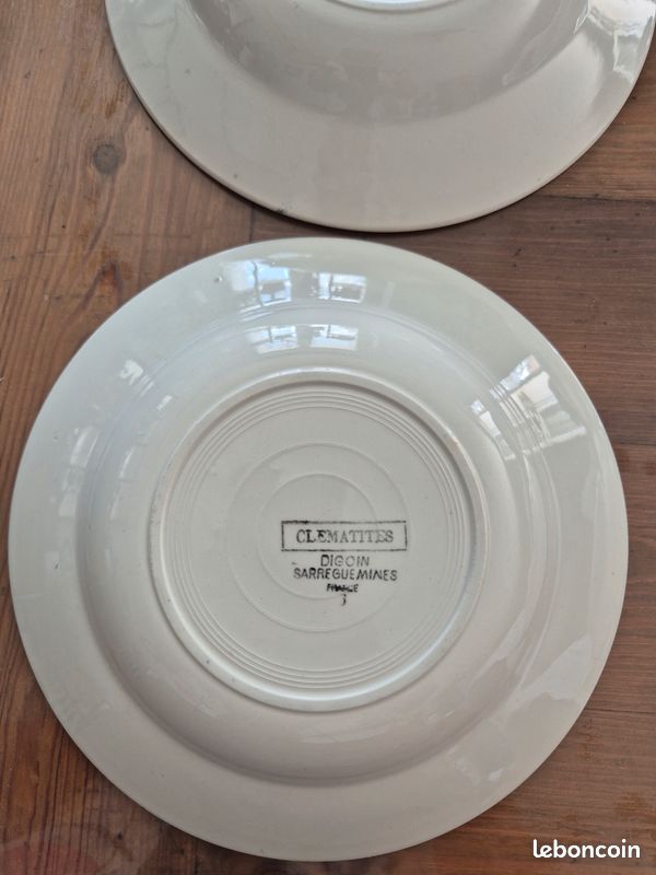 5 assiettes creuses + 1 assiette plate (image 10)