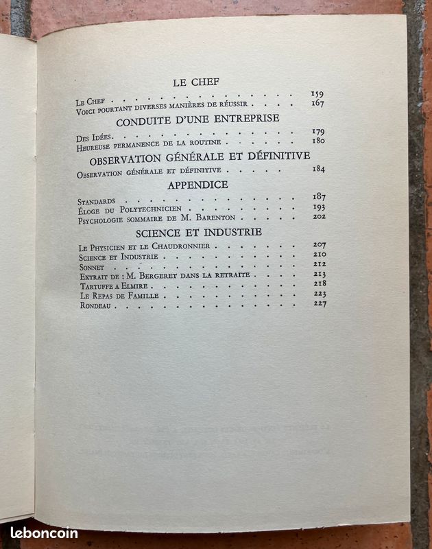 Propos de O. L. Barenton – Auguste Detœuf – humour & aphorismes – 1956 – très bon état (image 16)