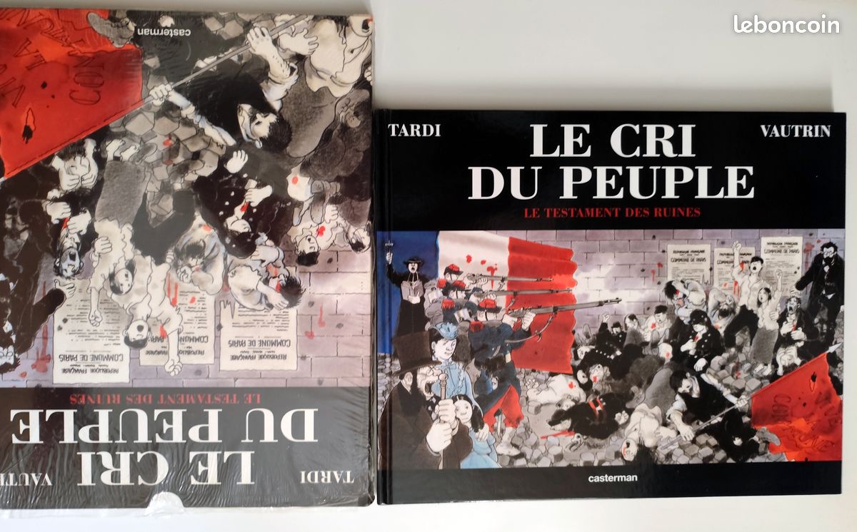 BD Le Cri du Peuple T3 Vautrin Tardi EO Neuf - Livres