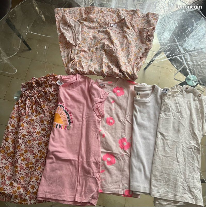 Lot habits fille 8/10abs (image 2)