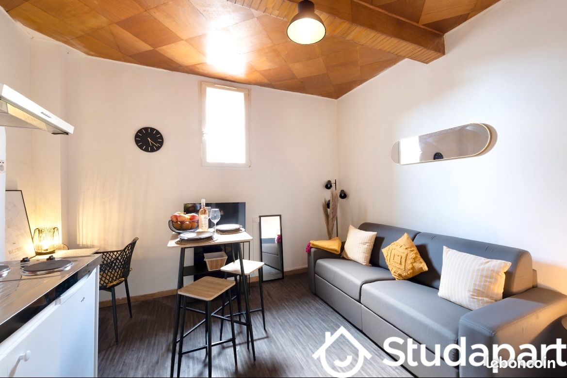Appartement 1 pièce 15 m² · à Béziers · 15 m² · 375 €/mois