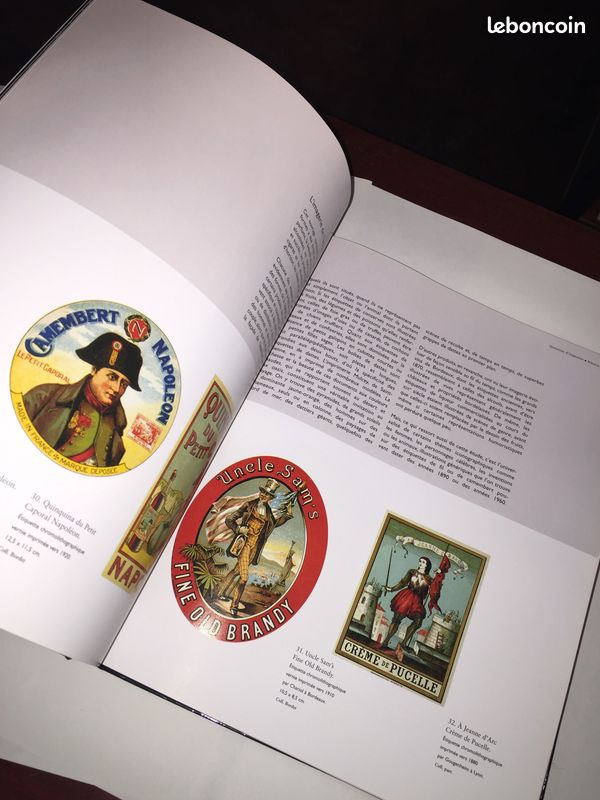 Livre "Questions d'étiquettes" - bibliothèque Forney - catalogue exposition 1000 et une étiquettes de 1830 a nos jours (image 6)