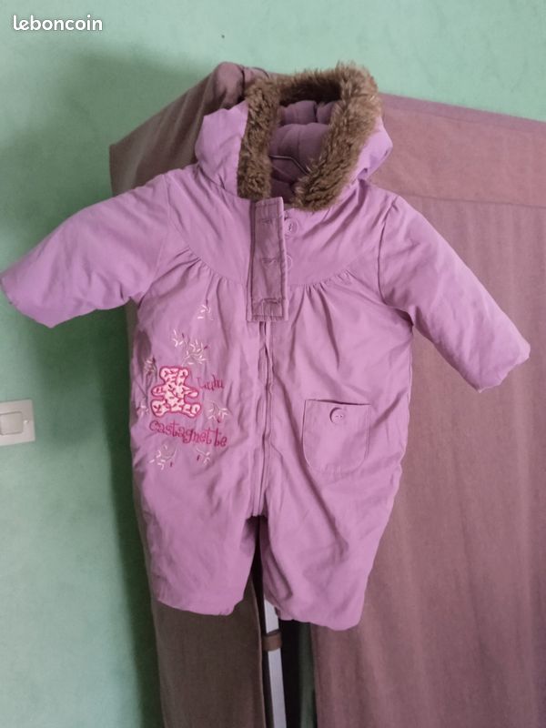 Combinaison fille 3 mois Lulu castagnette (image 1)