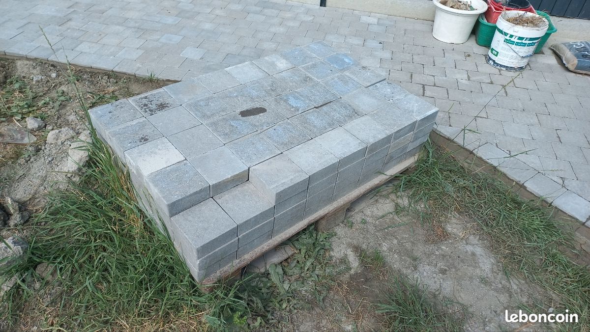 Pavés 15x15x6 coeck gris (image 1)