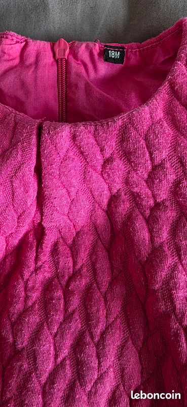 Robe rose 18 mois (image 3)