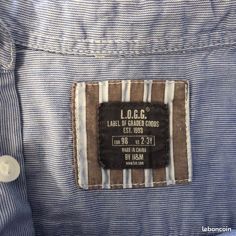 Chemise ML garçon 2 ans (image 3)