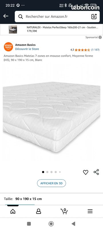 Matelas Amazon Basic (image 5)