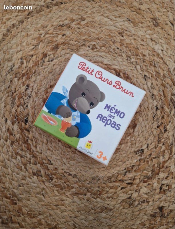 Jeux de mémoire Petit Ours Brun - Bayard jeux (image 1)