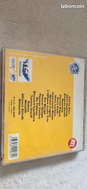 Cd musiques années 1996 (image 2)