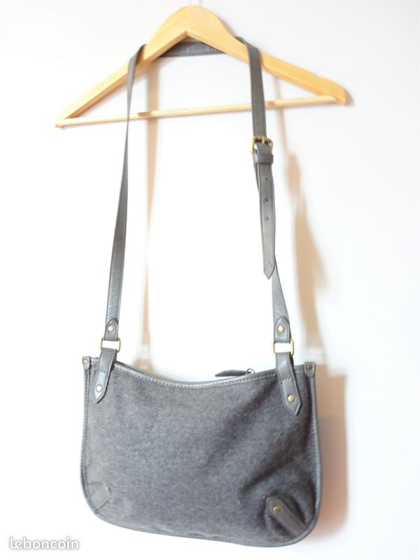 Sac gris Monoprix (image 2)