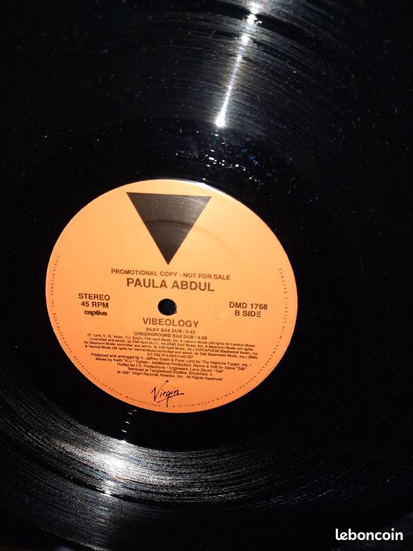 Maxi 45 tours paula abdul (image 4)
