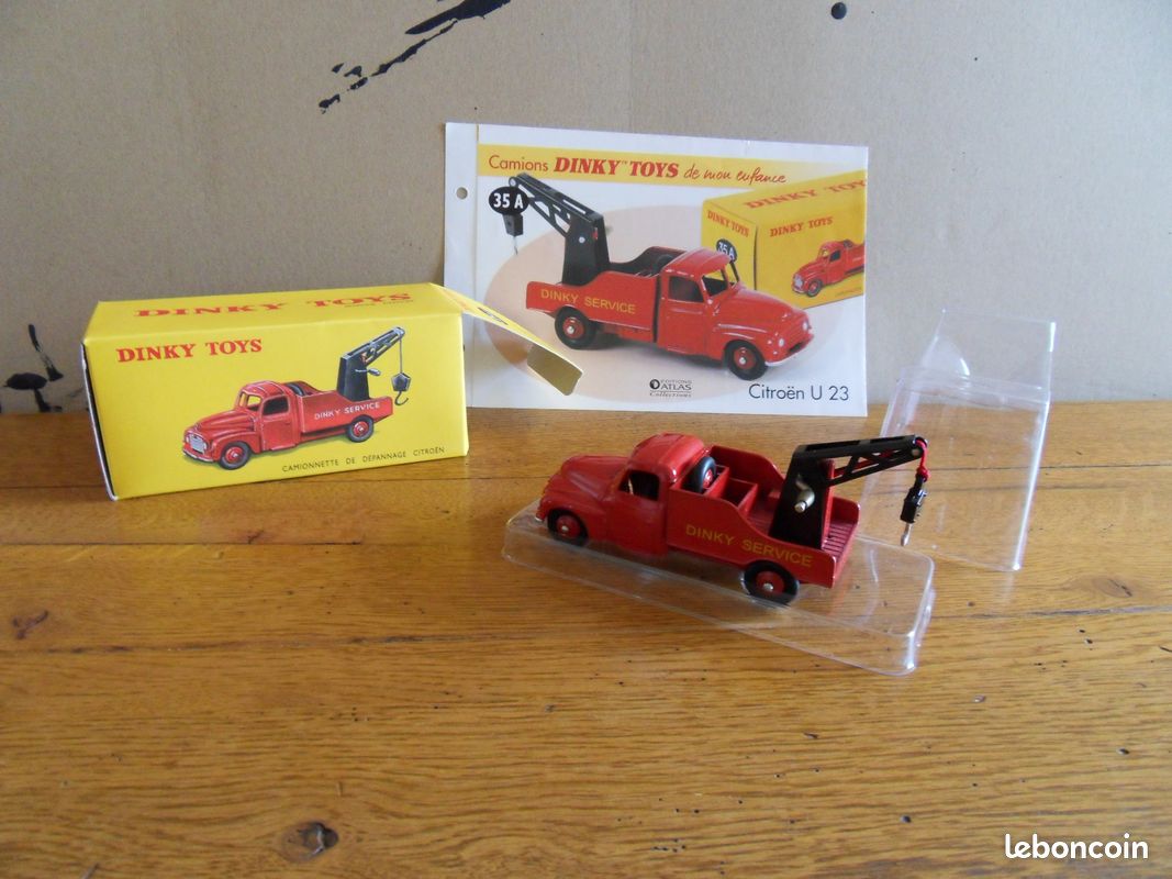 Citroën U23 camionnette dépannage Rouge - Dinky Toys Atlas - Réf 35A