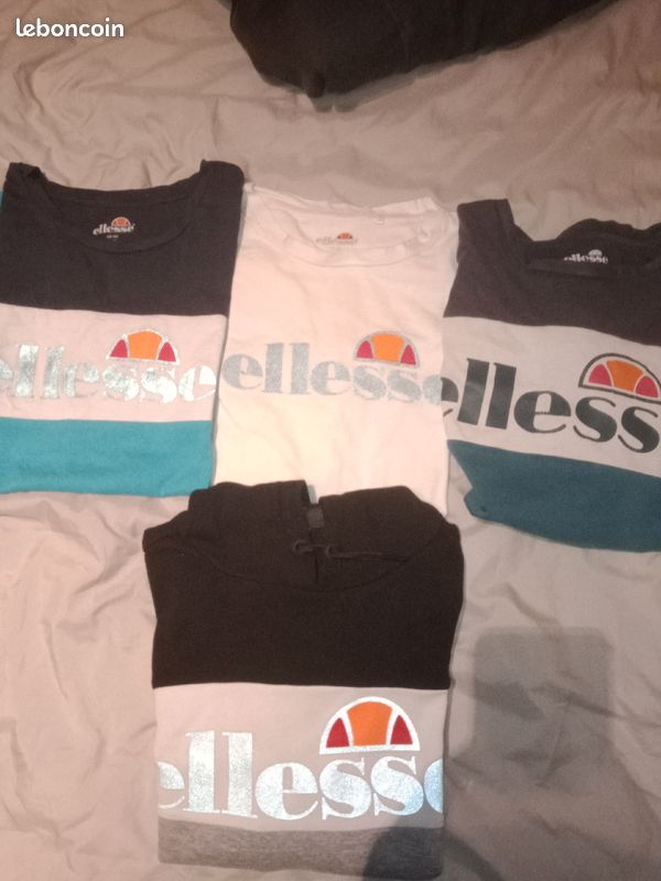 Lot de t shirt et pull ellese (image 1)