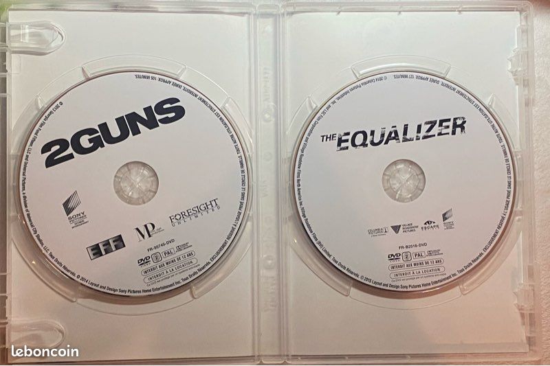 Pack 100% denzel washington 2 films dvd (image 3)