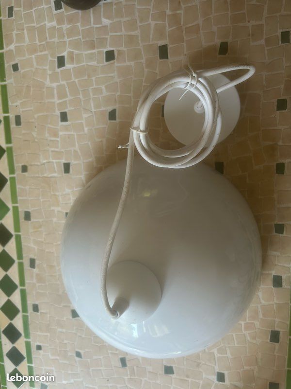 Luminaires suspendus blancs intérieur doré – 16 disponibles – À partir de 17 (image 4)