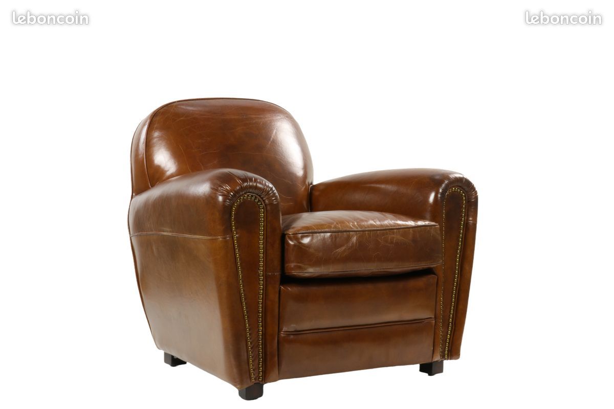 Fauteuil Club Cigare - Decoduweb (image 2)