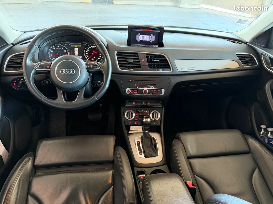 AUDI Q3 2.0 211ch Ambiente - Suivi Complet - Intérieur Cuir - Sièges Chauffants - Attelage (image 6)