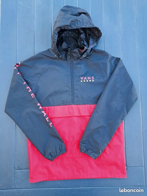 Veste coupe-vent homme Vans taille S en nylon Vêtements
