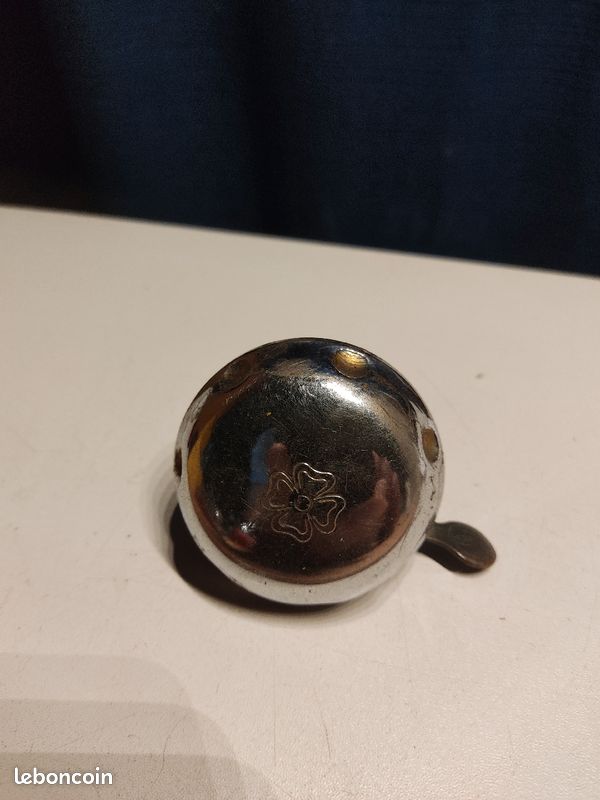 Sonnette Vélo Ancienne Le Coq - Tout Métal, 5 Cm, Fonctionnelle