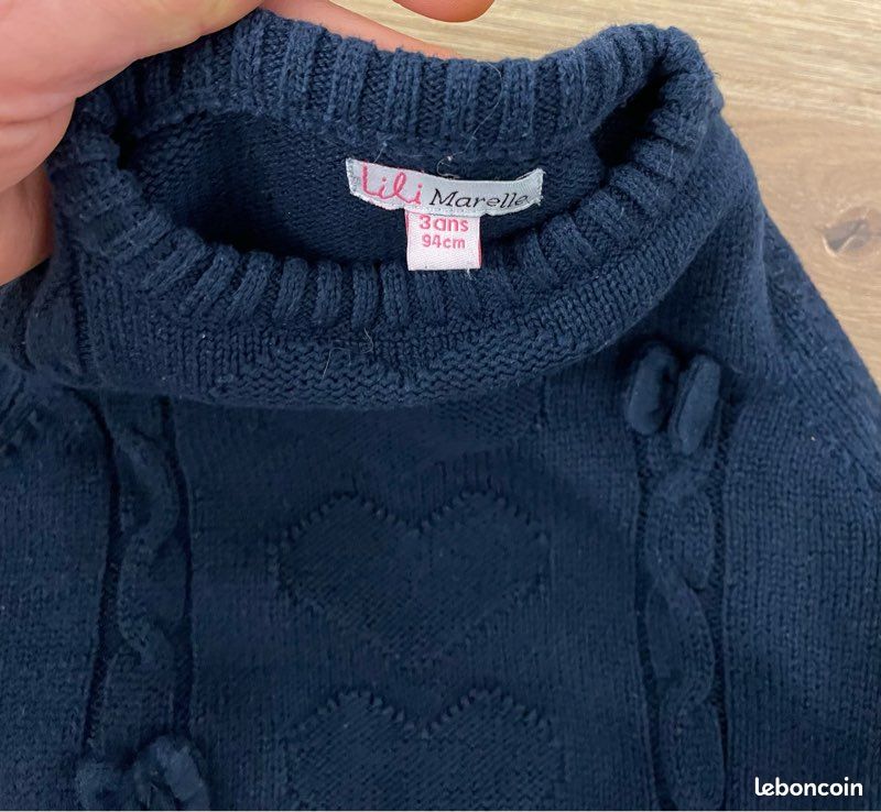 Pull LiLi Mairelle Fille taille 3 ans Lili Mairelle (image 6)