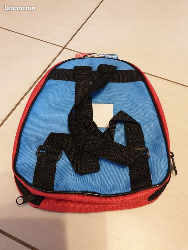 Get Trend Marvel Spidey Sac Isotherme Repas Enfant 2 Compartiments - Bleu/Rouge Spidey