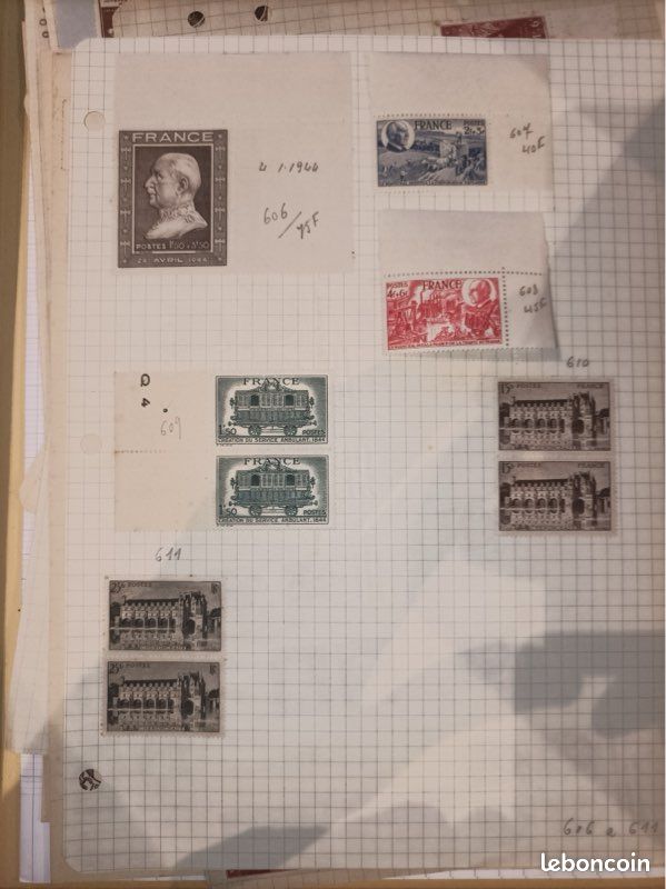 Collection de timbre plus de 140 page prix négociable (image 19)