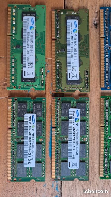 Lot 8 barrettes 2Go ram DDR3 (image 3)