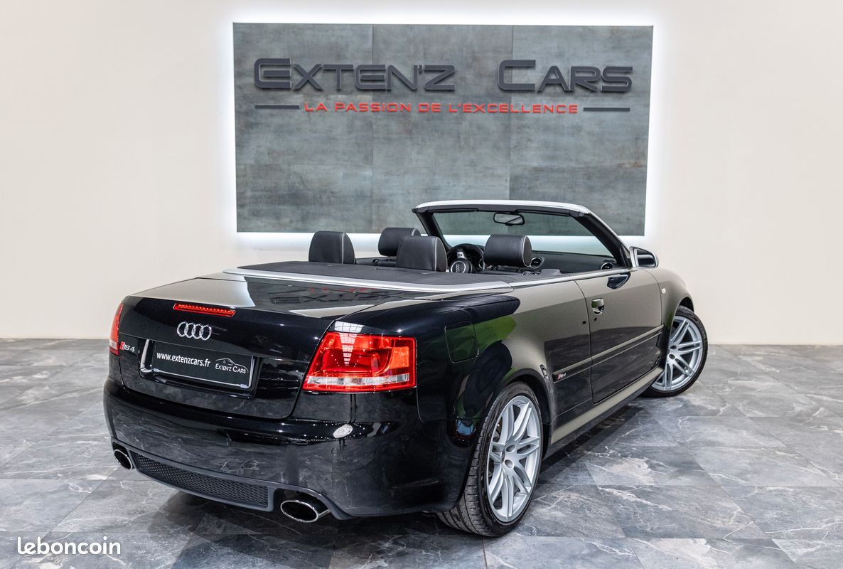 Audi RS4 B7 Cabriolet 4.2 V8 FSI 420 Quattro - 85 000 Kms - 1507 Exemplaires - Rare État Collection (image 2)