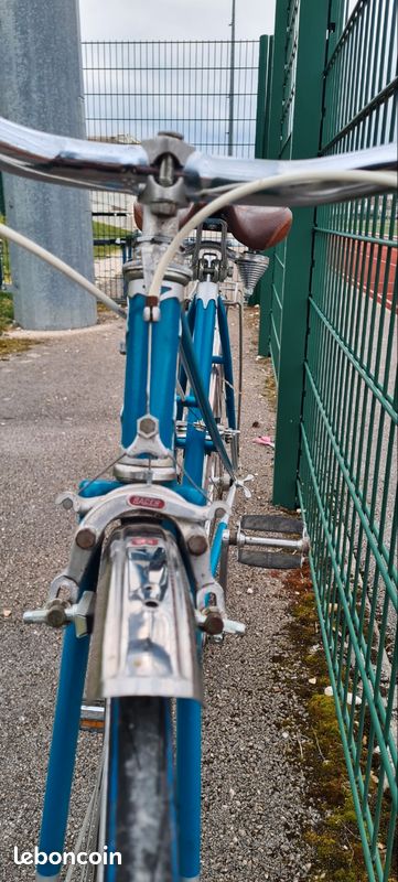 Velo vintage femme bleu rénové (image 8)
