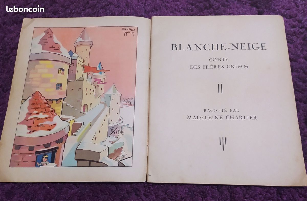 Conte de Grimm, Blanche Neige (image 1)