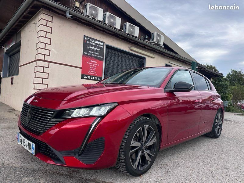 Peugeot 308 III BLUEHDI 130 cv EAT8 ALLURE BOÎTE AUTOMATIQUE 2022 SUIVI PEUGEOT LED CAMÉRA (image 1)