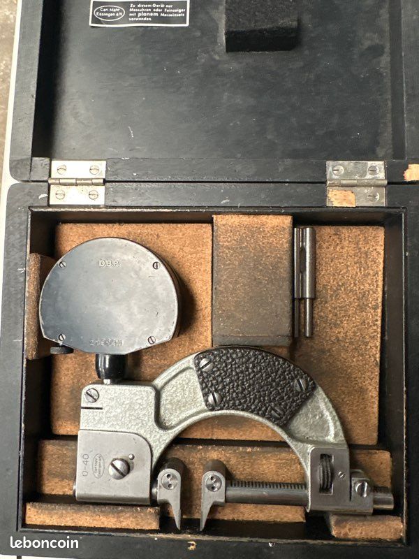 Comparateur d’épaisseur Mahé millimess 0,001 mm (image 1)