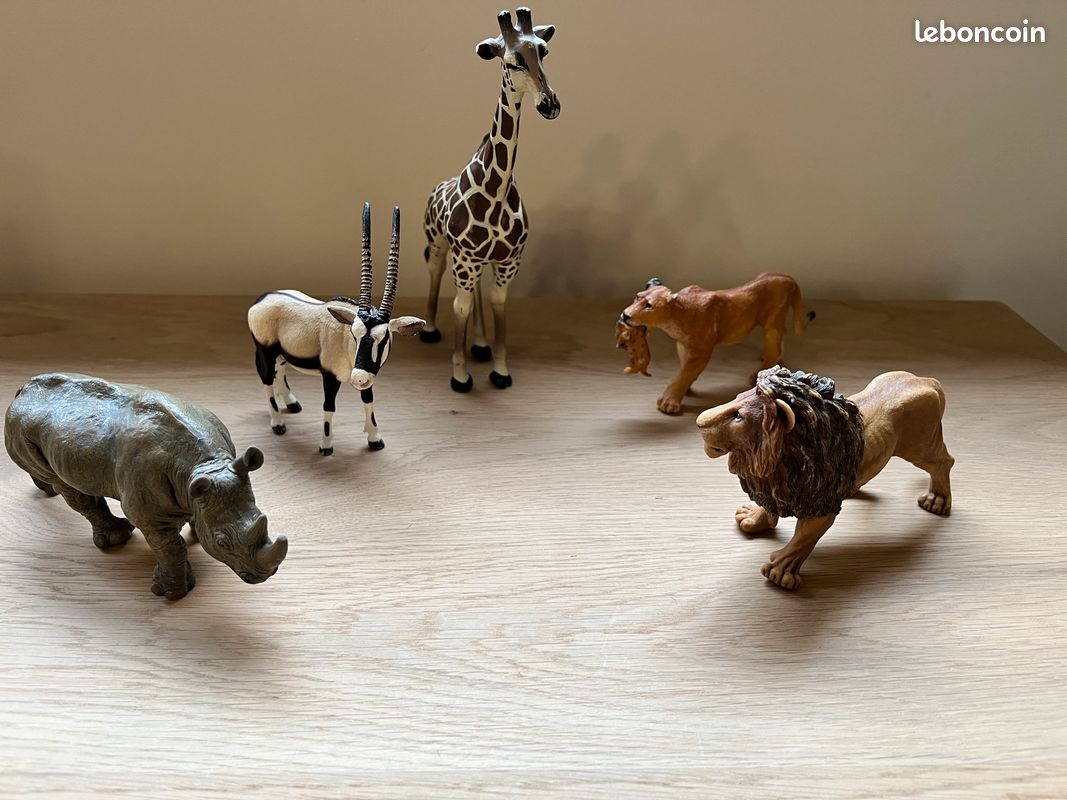 Lot animaux savane Papo (image 1)