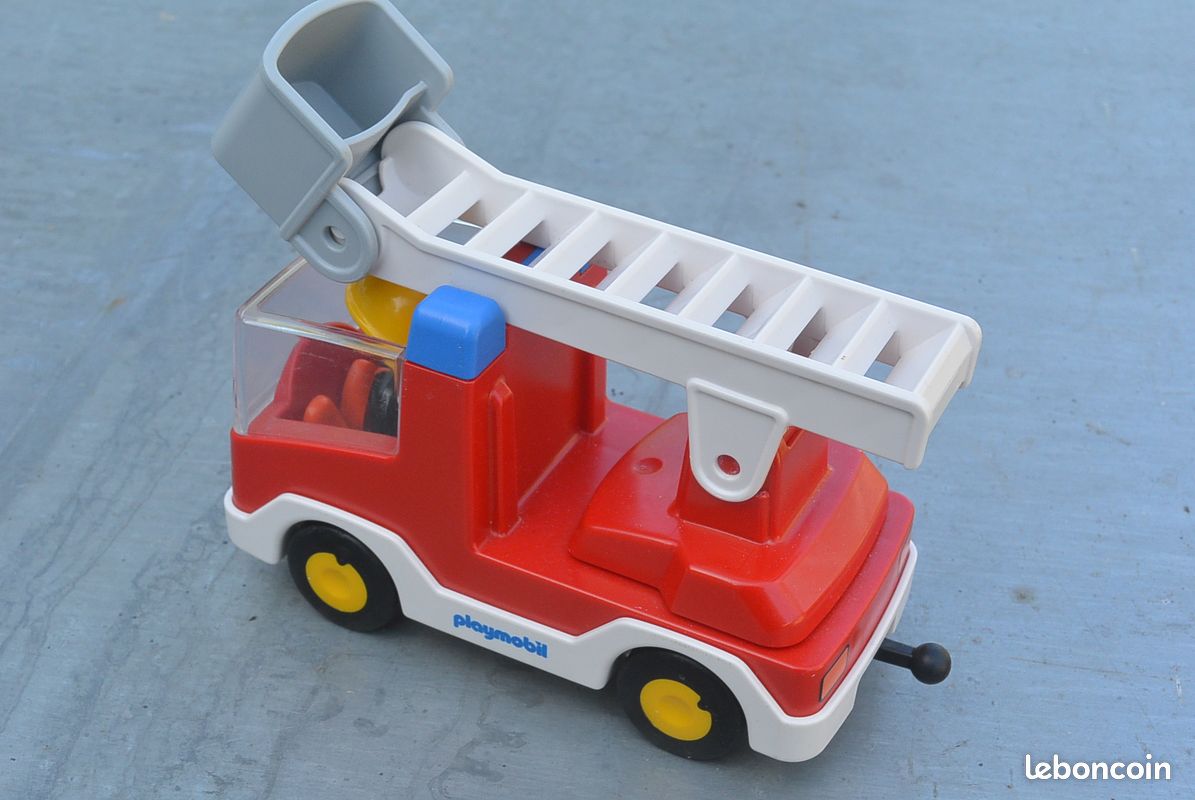 Playmobil 6967 Camion de Pompier avec échelle pivotante