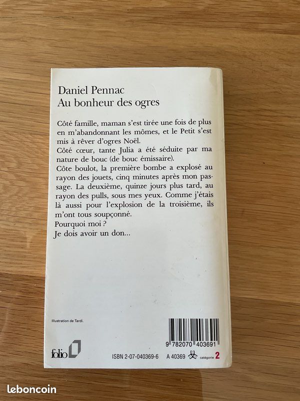 Livre au bonheur des ogres (image 3)