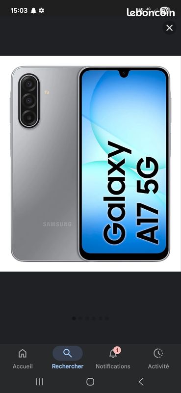Telephone galaxie a17 (image 1)