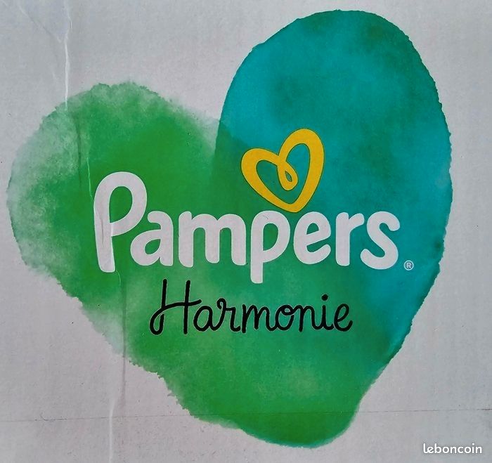Couches Pampers Harmonie Taille 4 - de 9 à 14 kg (image 5)