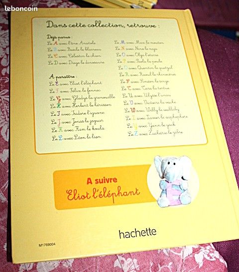 Lot de 9 livres de la série Mon alphabet des animaux du A au I (zoe24) (image 9)