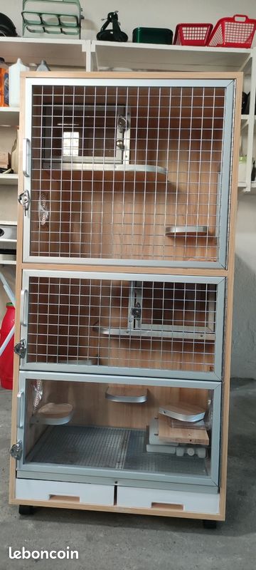 Cage chinchilla furet petits rongeur Accessoires animaux