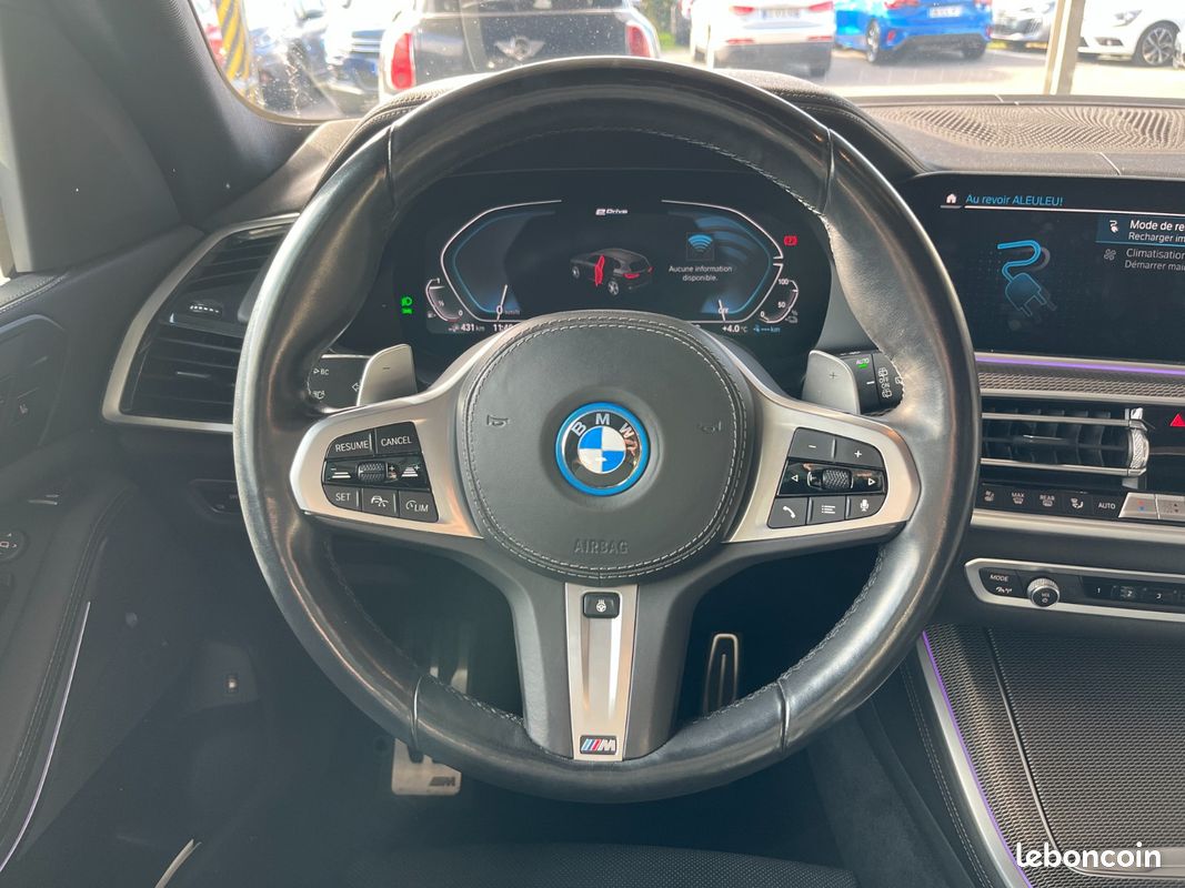 BMW X5 G05 xDrive 45e 394 CV BVA8 M Sport + TVA RÉCUPÉRABLE + TOIT OUVRANT + APPLE CARPLAY + CAMERA 360° + S (image 14)