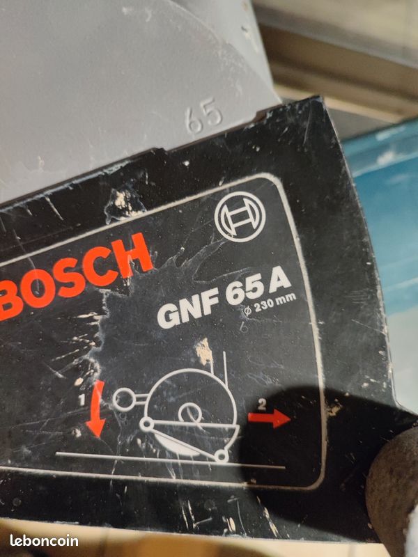 Disqueuse/rainureuse à béton gnf 65 a professional (image 3)